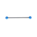 Barra industriale opale titanio 14G 38mm orecchino bilanciere industriale opale sfere opali per bilanciere industriale