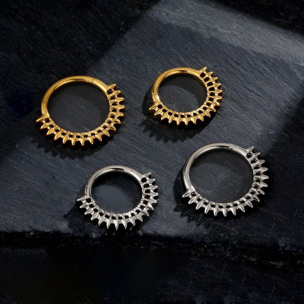 Piercing Setto Nero 1 Paio Di Anelli Prigioniere In Acrilico Nero Grandi Dimensioni - Per Setto, Orecchio, Piercing Unisex Anelli In Resina Acrilica Piercing Setto Nero 1 Paio Di Anelli Prigioniere In Acrilico Nero Grandi Dimensioni - Per Setto, Orecchio, Piercing Unisex Anelli In Resina Acrilica