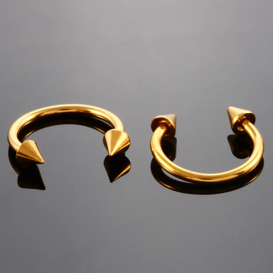 【VAINON】 Destroyed Half Hoop Pierce（片耳用） Destroyed Half Hoop Pierce（両耳用） | VAINON