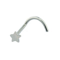Star nose stud screw titanium 18G 20G Rosery Poetry