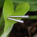 Straight barbell piercing implant grade titanium Rosery Poetry