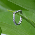 Septum clicker ring titanium 16 gauge Rosery Poetry