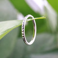 Gold septum clicker nose ring 16G Rosery Poetry