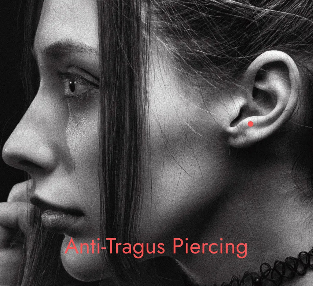 Piercing anti-trago: dolore, tempo di guarigione, costo, gioielli, dimensioni, cure successive