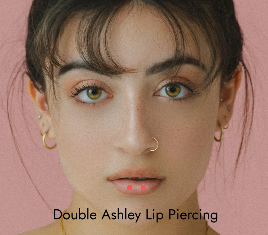 Infiziertes Ashley-Piercing: Wie sieht es aus und wie wird es behandelt?