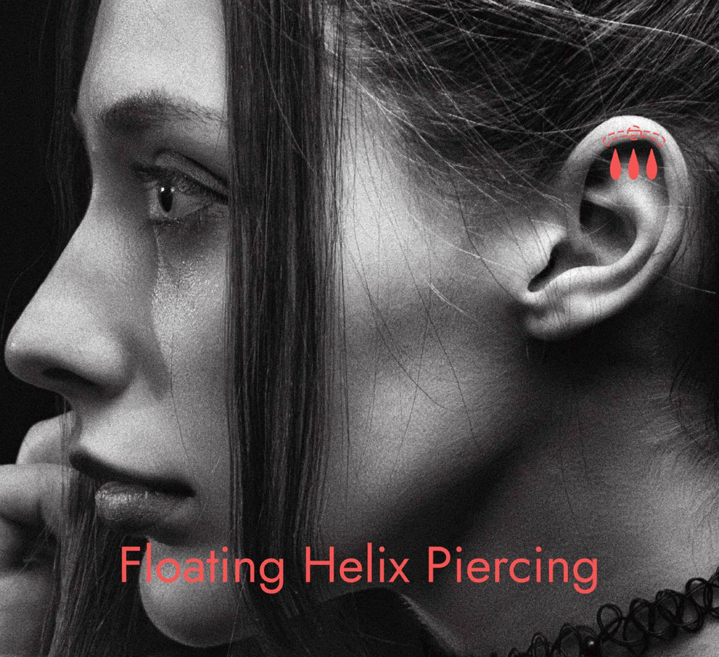 Floating Helix Piercing (Hidden Helix Piercing): Die komplette Anleitung
