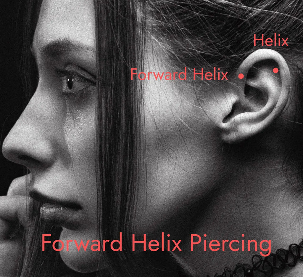 Forward Helix-piercing: pijn, kosten, genezingstijd, voordelen, sieraden, maten, risico's, nazorg
