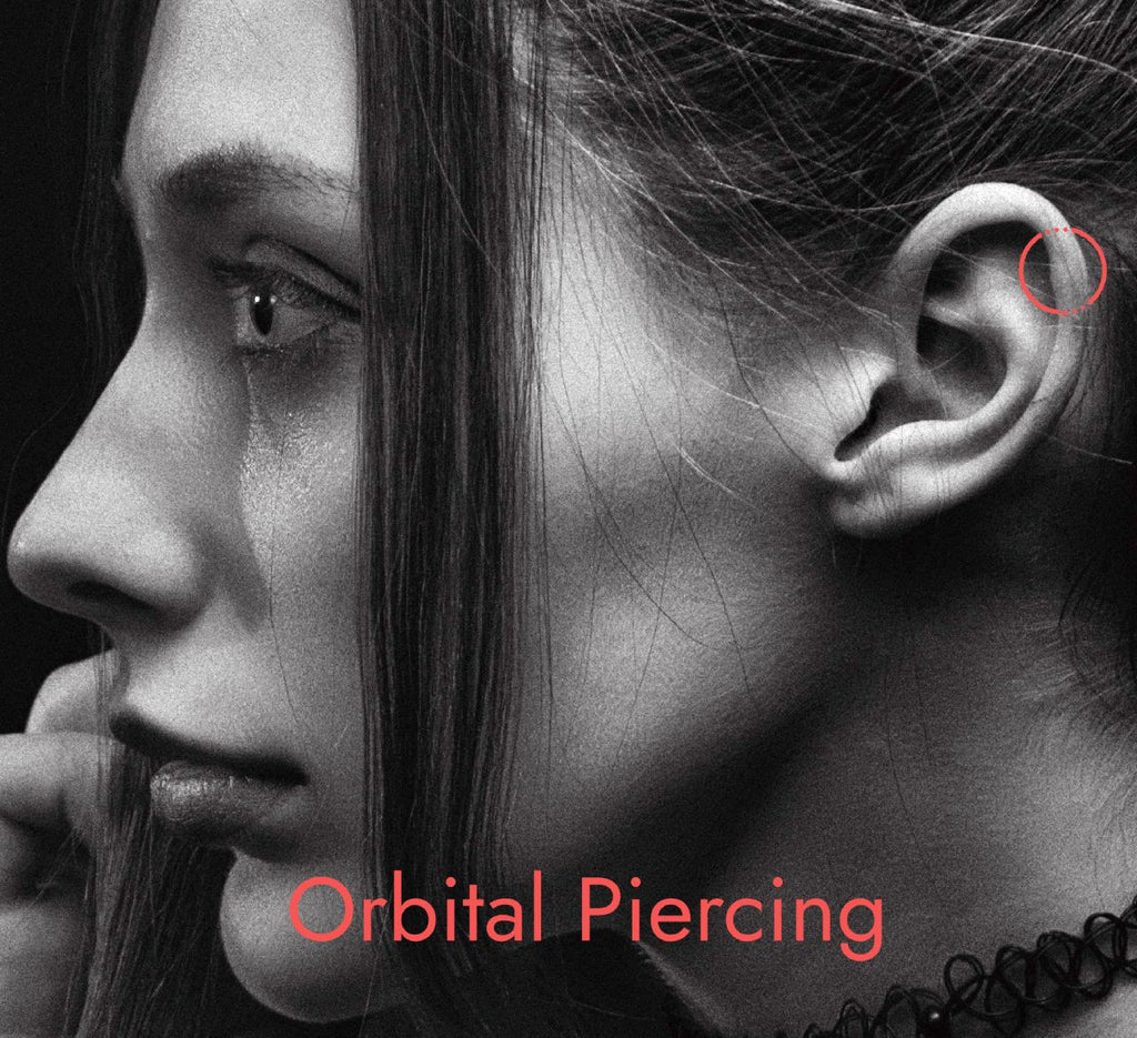 Piercing Orbital : douleur, temps de cicatrisation, coût, variantes, bijoux, tailles, soins ultérieurs