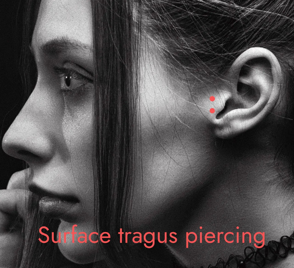 Piercing du tragus en surface : durée, danger, douleur, guérison, coût, bijoux, avantages et inconvénients, suivi