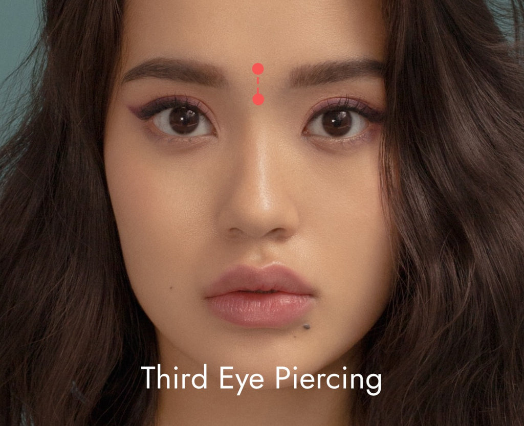 Wat is een derde-oog-piercing? Soorten, betekenis, gevaar, kosten, pijn, genezing, sieraden