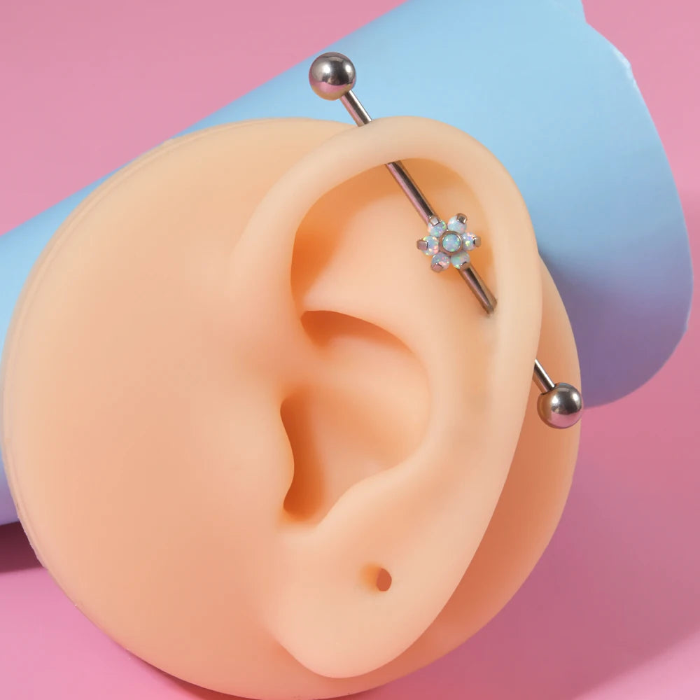 Industrial piercing opal discount