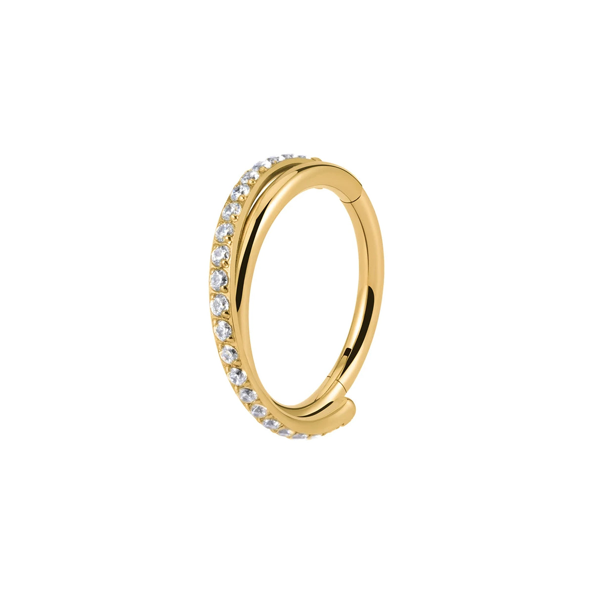 Double hoop conch earring 16g 12mm conch hoop outer conch ring titaniu ...