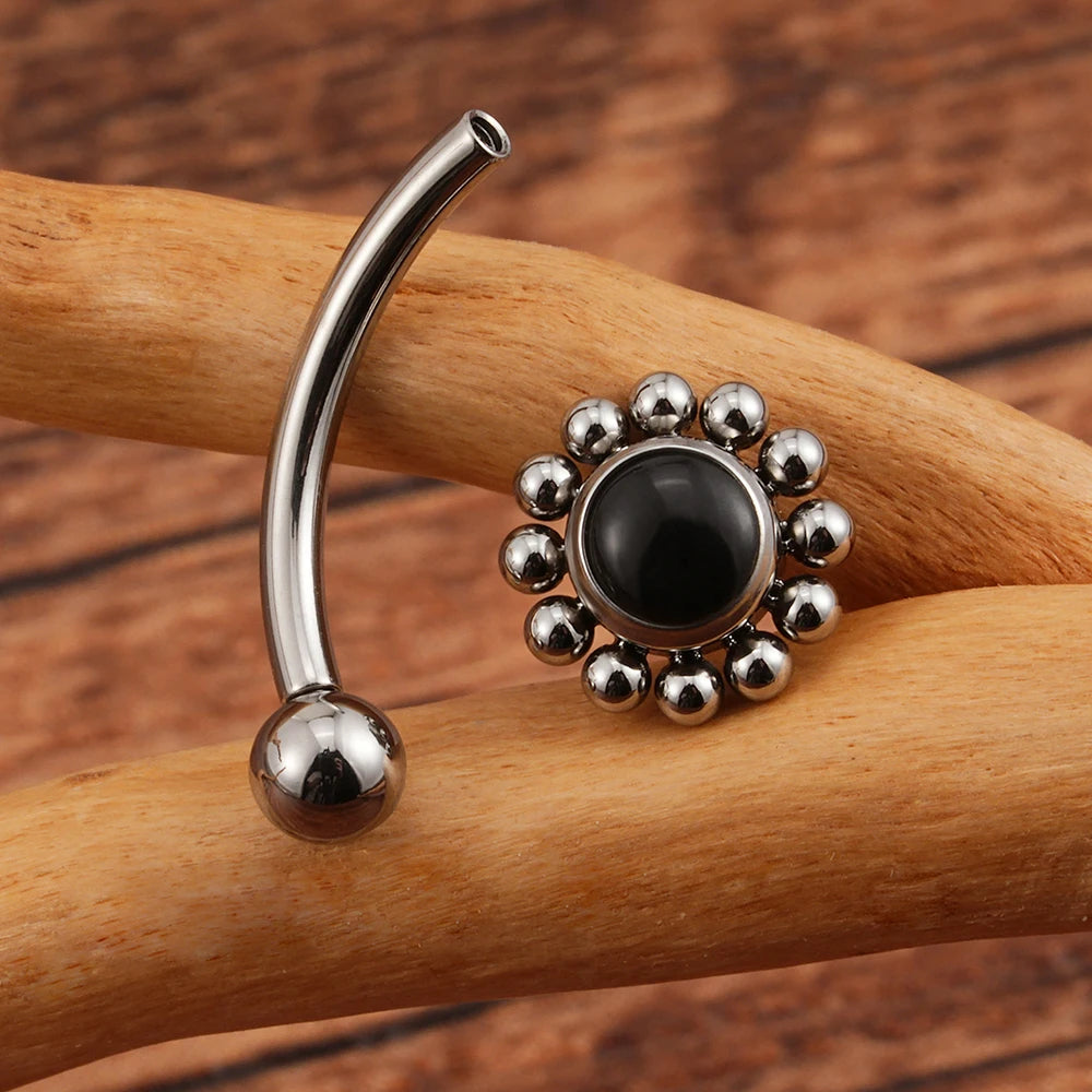 Flower 2025 rook piercing