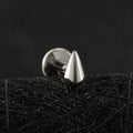 Teardrop piercing cute tiny small minimalist cool classy lip piercing
