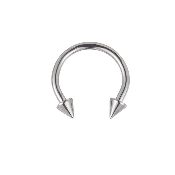 Stainless Steel Body Piercing Nose Ring Horseshoe Septum Lip Hoop Body  Jewelry | eBay
