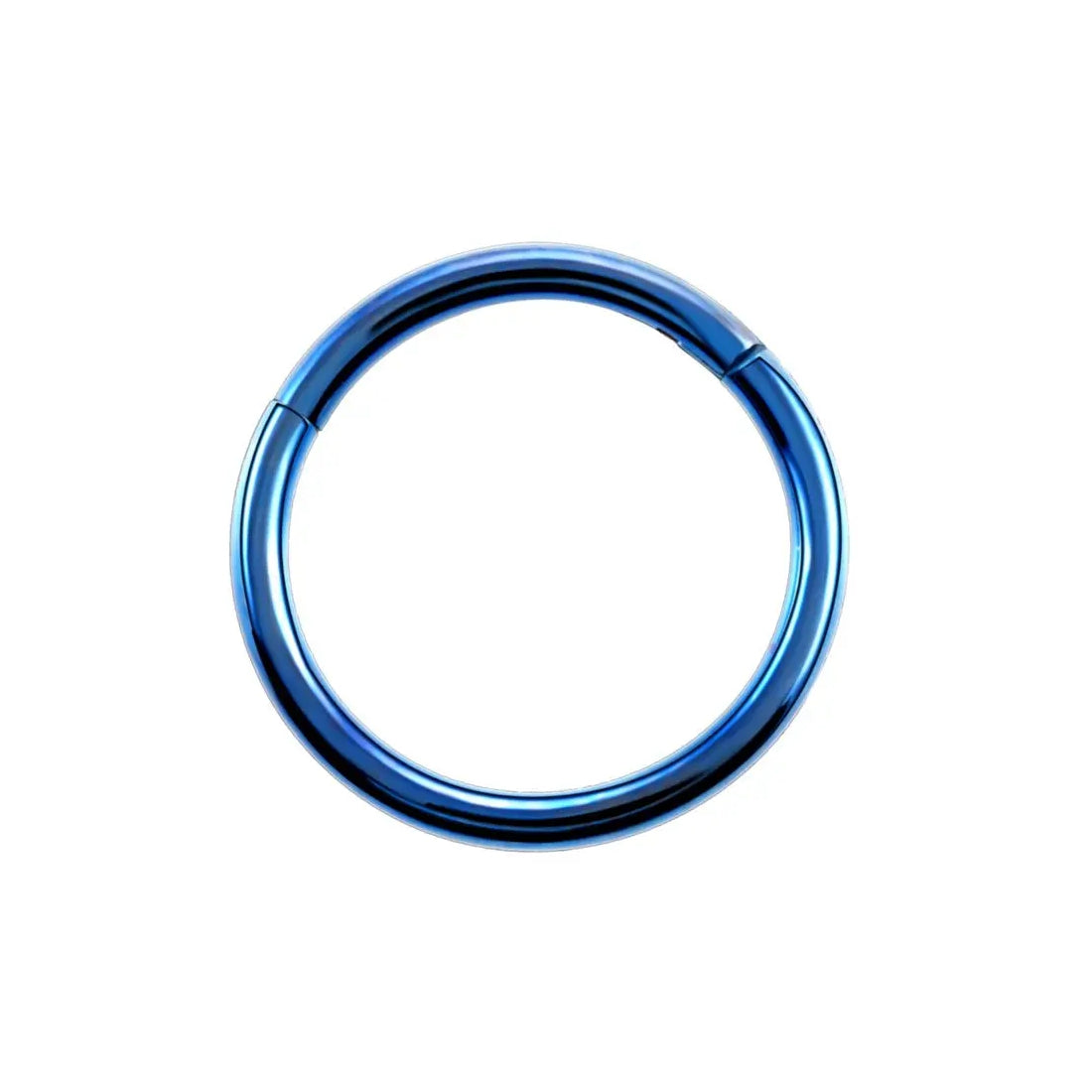 Cerceau d'anneau de nez 6mm 8mm 10 mm clicker segment articulé simple et minimaliste