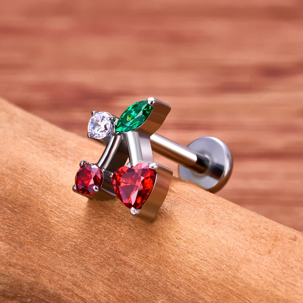 Tragus 16g Nose Ring 1PC 16g Stainless Steel Septum Nose Ring