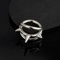 Spike-Nasenring dreischichtiger Spike Helix-Piercing cooler Ohrpiercing Knorpelpiercing