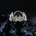Vampire teeth piercing made of titanium 16G punk and gothic
