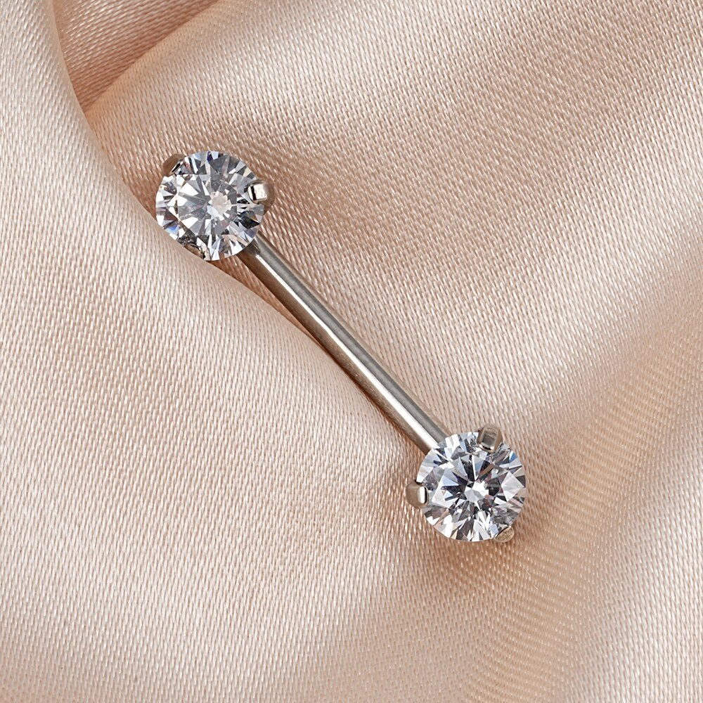 Diamond nipple piercings Clearance